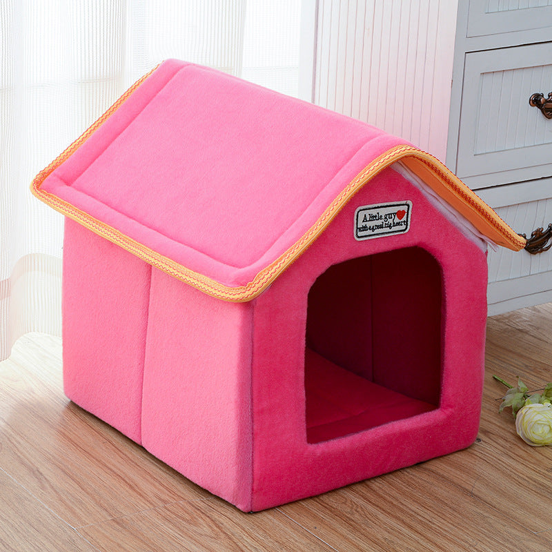Foldable Pet Bed – Portable, Washable & Comfortable Sleeping Mat for Dogs & Cats