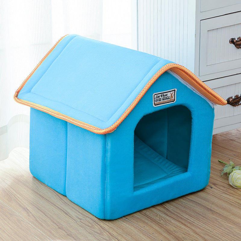Foldable Pet Bed – Portable, Washable & Comfortable Sleeping Mat for Dogs & Cats