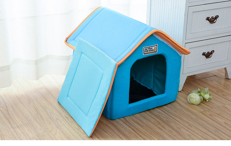 Foldable Pet Bed – Portable, Washable & Comfortable Sleeping Mat for Dogs & Cats